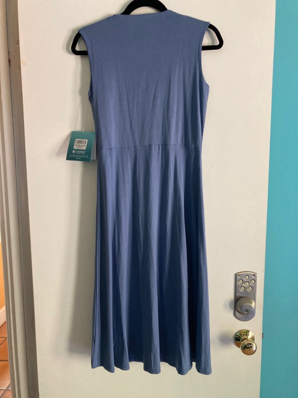 Coolibar Womens Size S Blue Tierra Tank Dress UPF 50+ NEW with TAGS - Picture 9 of 10
